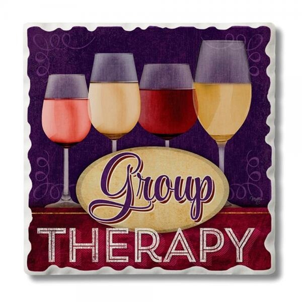Counterart Counter Art  Group Therapy Single Tumbled Tile Coaster - CART0201373