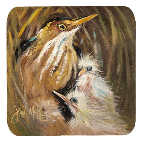Carolines Treasures Happy Family Foam Coasters- Set of 4 - JMK1223FC