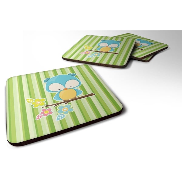 Carolines Treasures Bird on Branch Foam Coasters - Set of 4 - BB7092FC
