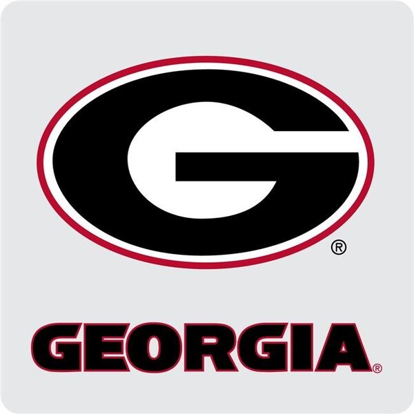 R & R Imports R & R Imports CST6-A-C-GEO19 Georgia Bulldogs Acrylic Square Coaster - Pack of 6 - CST6-A-C-GEO19