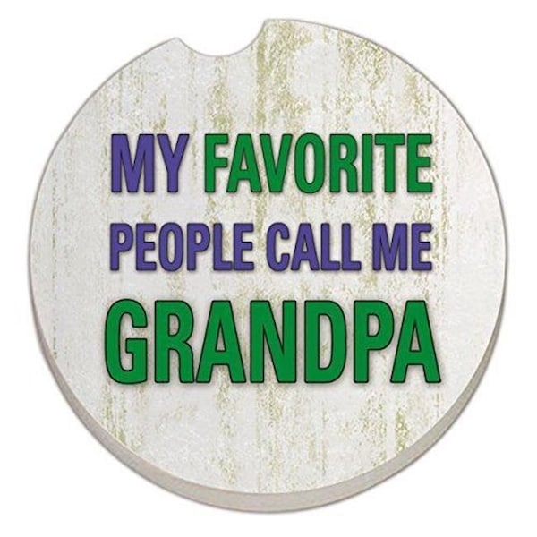 Counterart Counter Art CART09918 Grandpa Car Coaster - CART09918