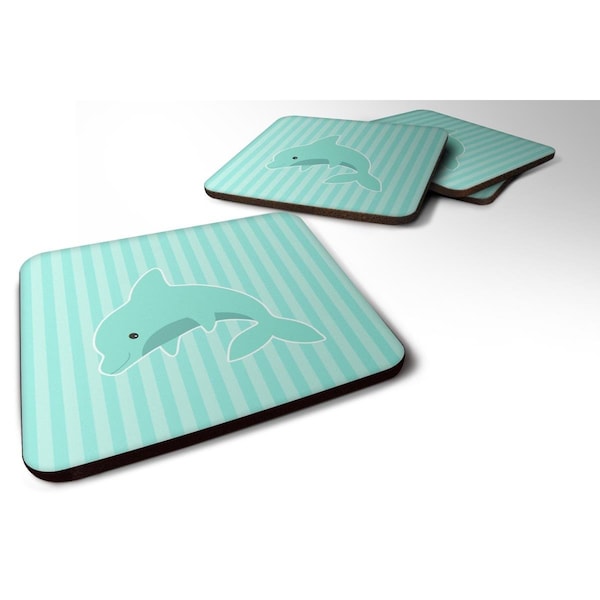 Carolines Treasures Dolphin Foam Coasters - Set of 4 - BB7120FC