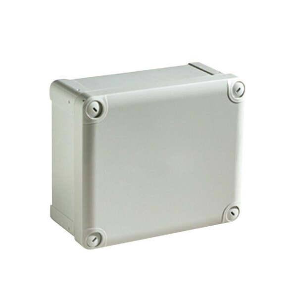 Caja Schneider Electric IP66 IK08 RAL7035 Int.H175W105D80 Ext.H192W121D87 con cubierta PC opaca H20 - NSYTBP19128