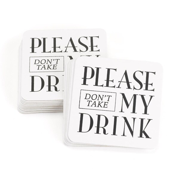 Hortense Hewitt Dont Take My Drink Coasters, 25PK - 21572