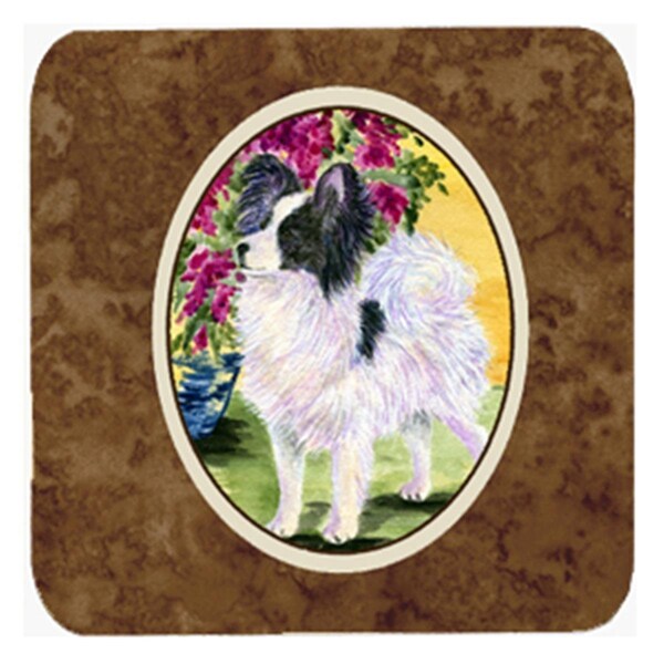 Carolines Treasures Papillon Foam Coasters- Set of 4 - SS8477FC