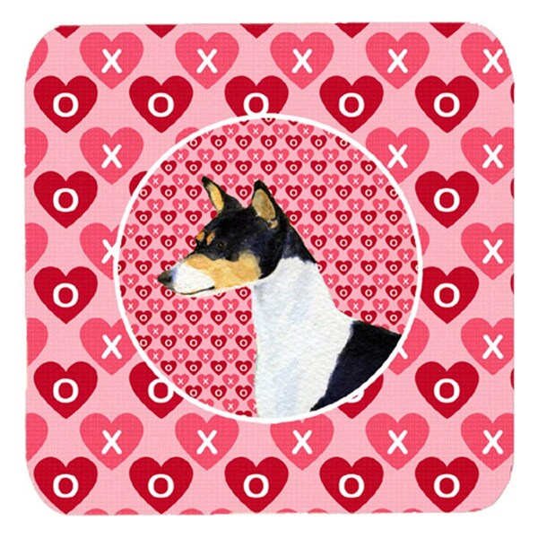 Carolines Treasures Basenji Foam Coasters- Set of 4 - SS4514FC