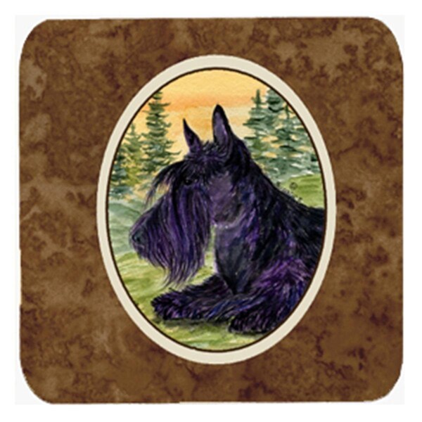 Carolines Treasures Scottish Terrier Foam Coasters- Set of 4 - SS8511FC