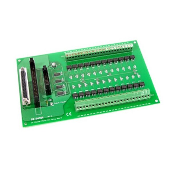 Icp Das DB-24POR/D con kit de montaje en riel DIN - DB-24POR/D/DIN