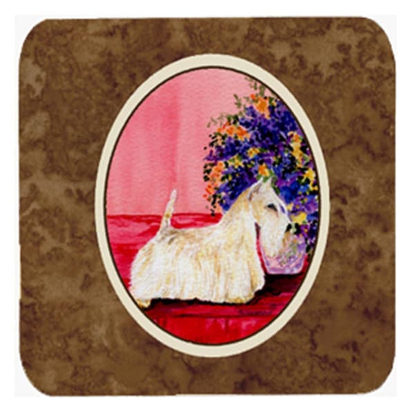 Carolines Treasures Scottish Terrier Foam Coasters - Set of 4 - SS8306FC