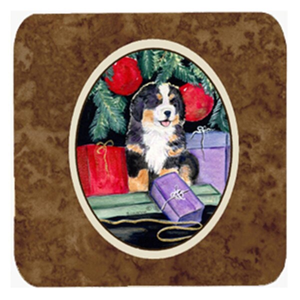 Carolines Treasures Bernese Mountain Dog Foam Coasters- Set of 4 - SS8583FC