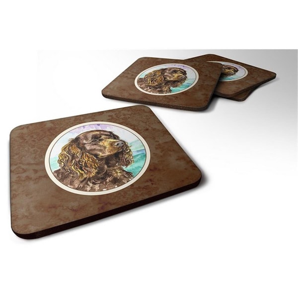 Carolines Treasures American Water Spaniel Foam Coaster, Set of 4 - 7008FC