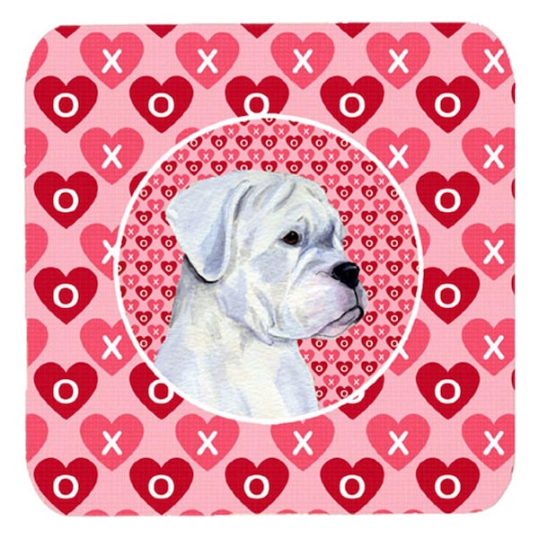 Carolines Treasures Boxer Foam Coasters- Set of 4 - SS4509FC