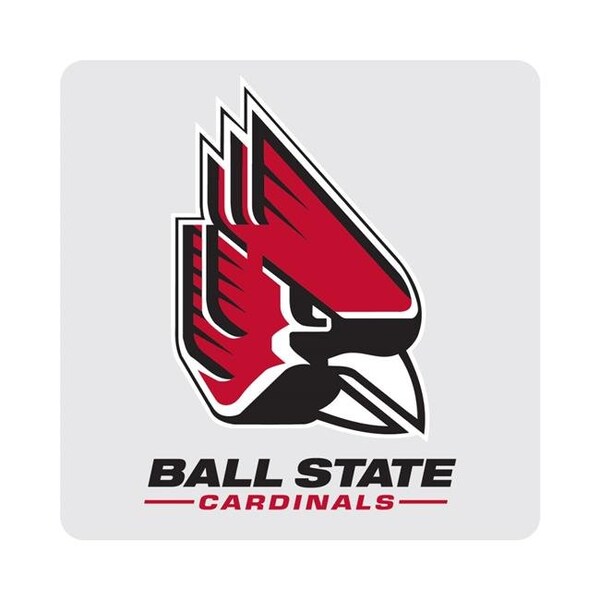 R & R Imports R & R Imports CST6-A-C-BALL19 Ball State University Acrylic Square Coaster - Pack of 6 - CST6-A-C-BALL19