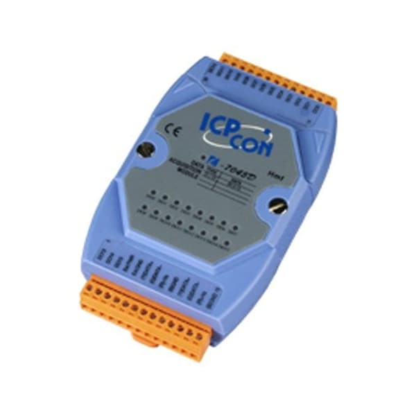 Módulo de salida digital aislada de 16 canales de Icp Das, con pantalla LED - I-7045D