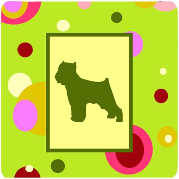 Carolines Treasures Brussels Griffon Foam Coasters - Set of 4 - CK1096FC