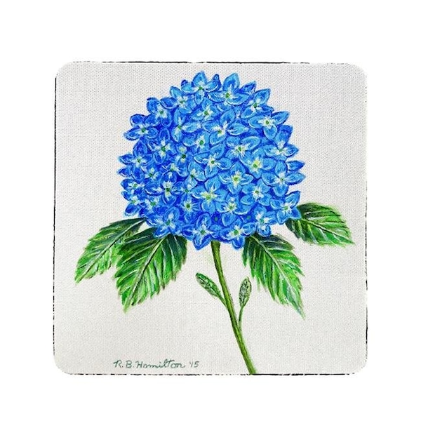 Betsy Drake Betsy Drake CT988 Dicks Hydrangea Coaster - Set of 4 - CT988
