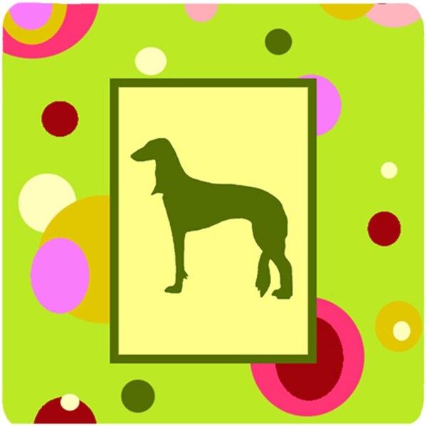 Carolines Treasures Saluki Foam Coasters - Set of 4 - CK1146FC