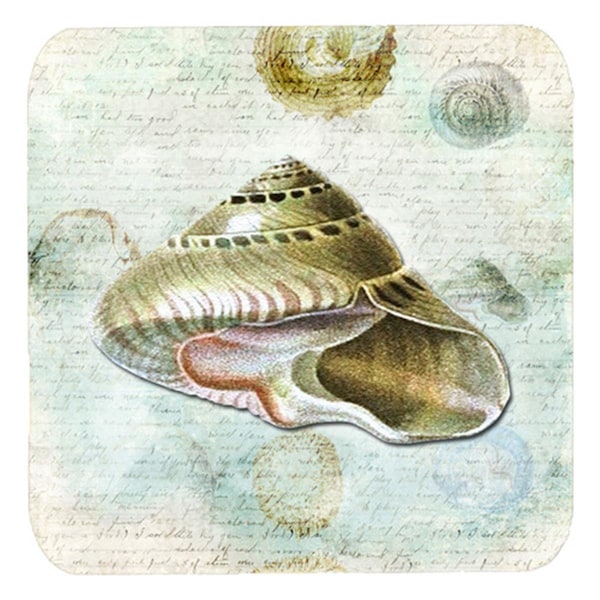 Carolines Treasures Shells Foam Coasters - Set of 4- 3.5 x 3.5 In. - SB3030FC