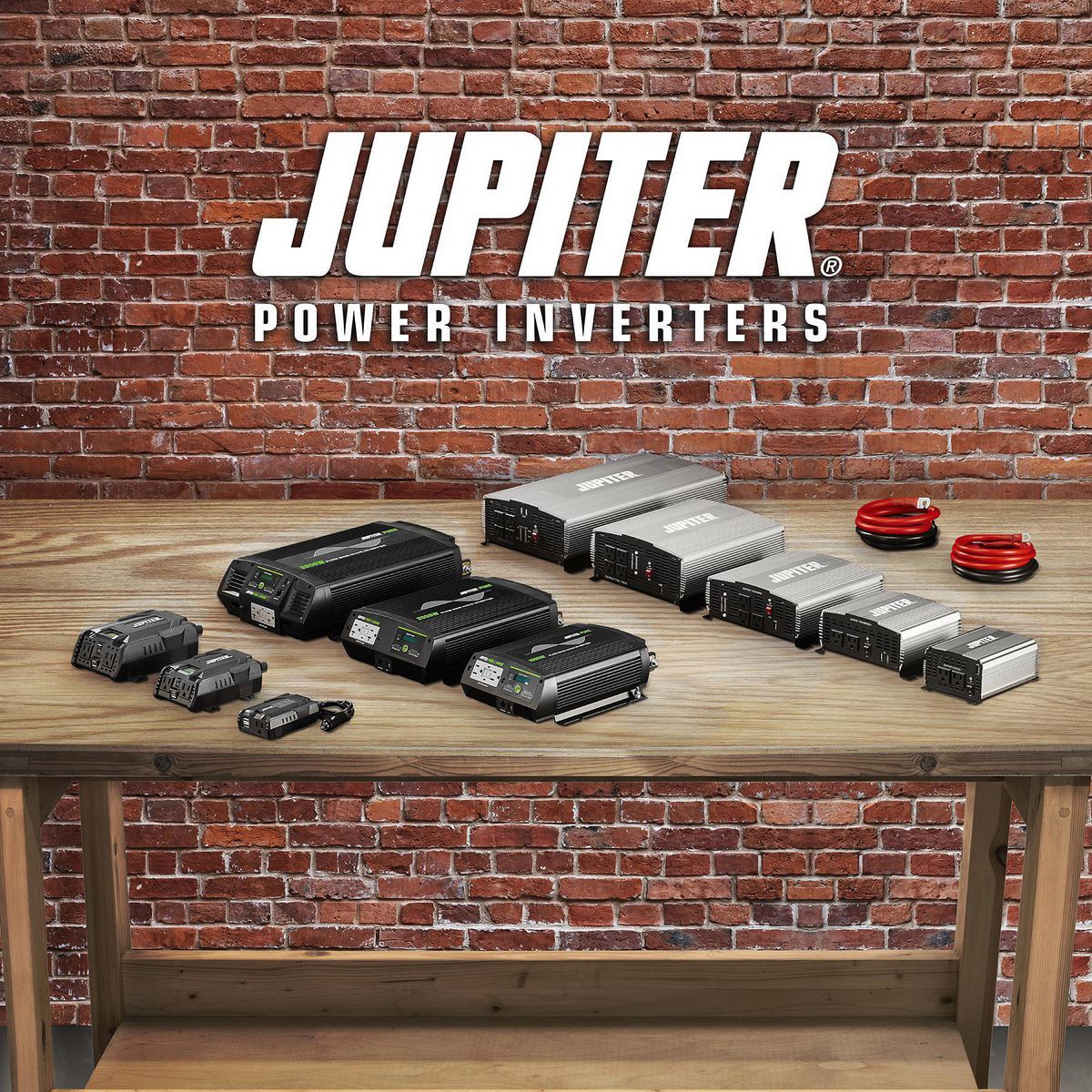 Inversor de corriente de onda senoidal modificada Jupiter de 5000 vatios continuos/10,000 vatios pico - 63428