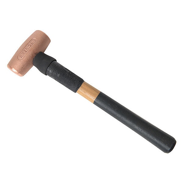 American Hammer Non Spark Hammer, Copper, 4 lb., 16" - AM4CUXWG