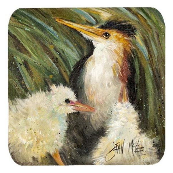 Carolines Treasures Happy Family Foam Coasters- Set of 4 - JMK1225FC