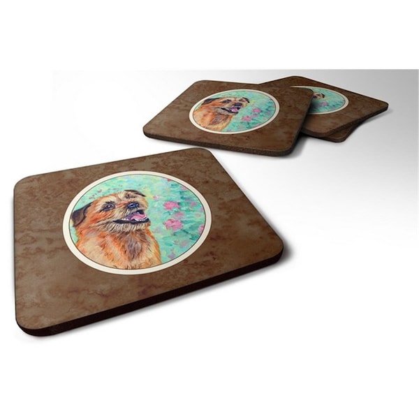 Carolines Treasures Border Terrier Foam Coaster, Set of 4 - 7228FC