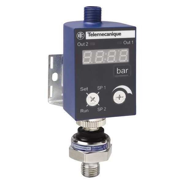 Sensor de presión de líquidos/aire Telemecanique Sensors, 580.1psi, 24VDC - ZMLPA2P0SH
