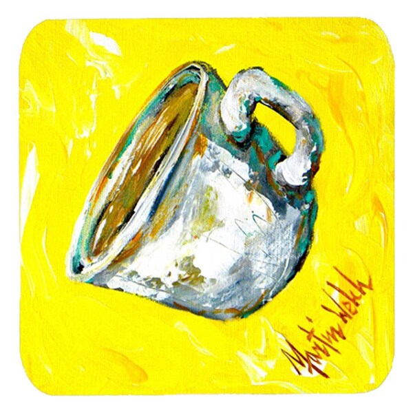 Carolines Treasures Coffee Second Cup Foam Coasters- Set of 4 - MW1056FC