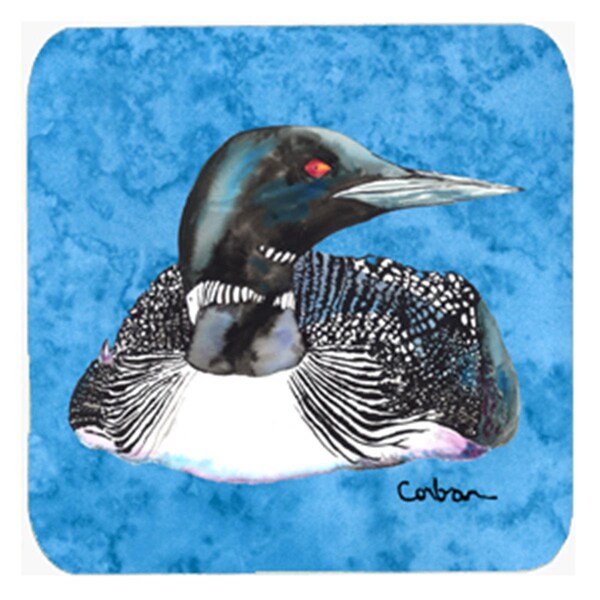 Carolines Treasures Loon Foam Coasters- Set of 4 - 8717FC