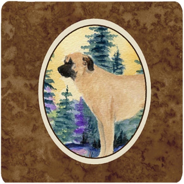 Carolines Treasures Anatolian Shepherd Foam Coasters- Set of 4 - SS8012FC
