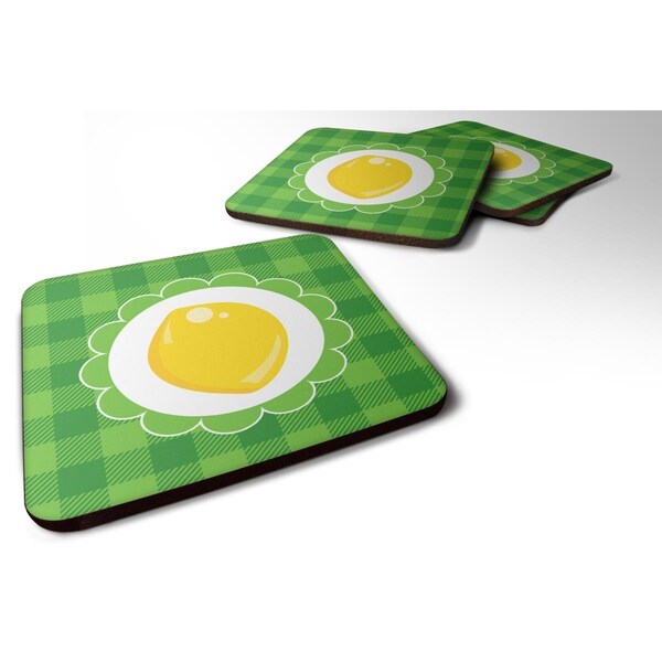 Carolines Treasures Lemon Foam Coasters - Set of 4 - BB7107FC