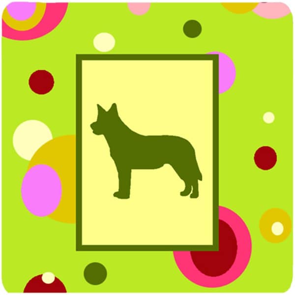 Carolines Treasures Australian Cattle Dog Foam Coasters - Set of 4 - CK1110FC