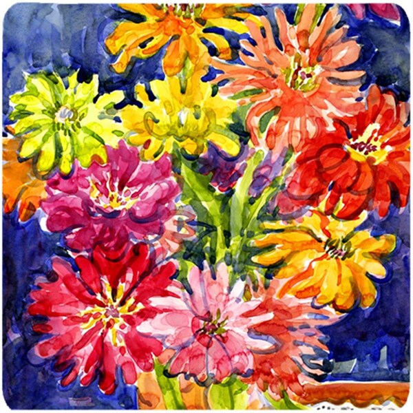Carolines Treasures Flower-Gerber Daisies Foam Coasters- Set of 4 - 6069FC