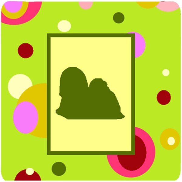 Carolines Treasures Lhasa Apso Foam Coasters - Set of 4 - CK1139FC