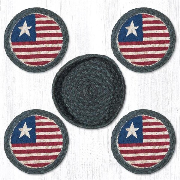 Palacedesigns 5 in. Original Flag Printed Coaster Rugs Rug - PA2844590