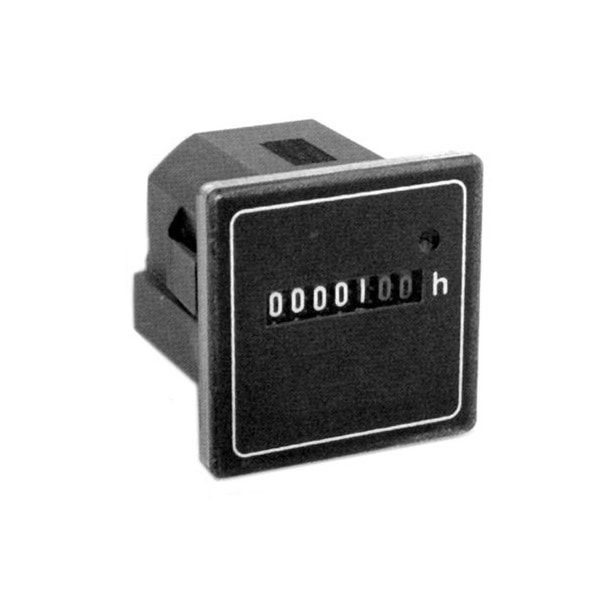 Trumeter HR, 120VAC, 60HZ, FLSH SQR, W/ CLIP Contador de horas electromecánico - HMA460/120VAC/60HZ