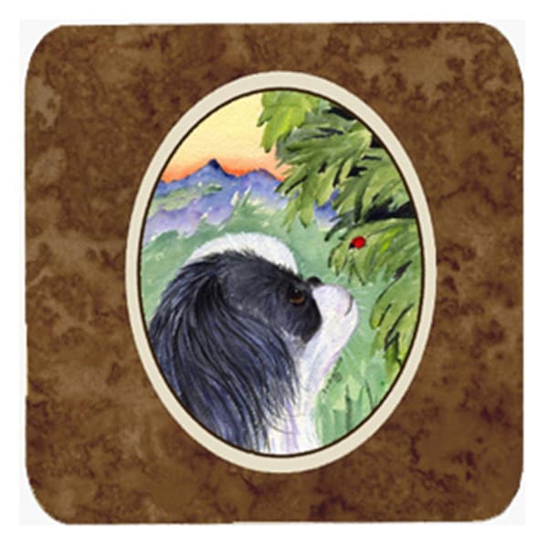 Carolines Treasures Japanese Chin Foam Coasters - Set of 4 - SS8259FC