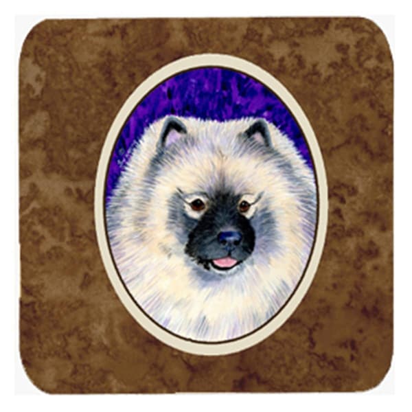 Carolines Treasures Keeshond Foam Coasters- Set of 4 - SS8691FC