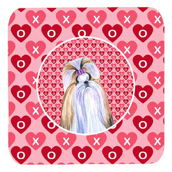 Carolines Treasures Shih Tzu Foam Coasters- Set of 4 - SS4465FC