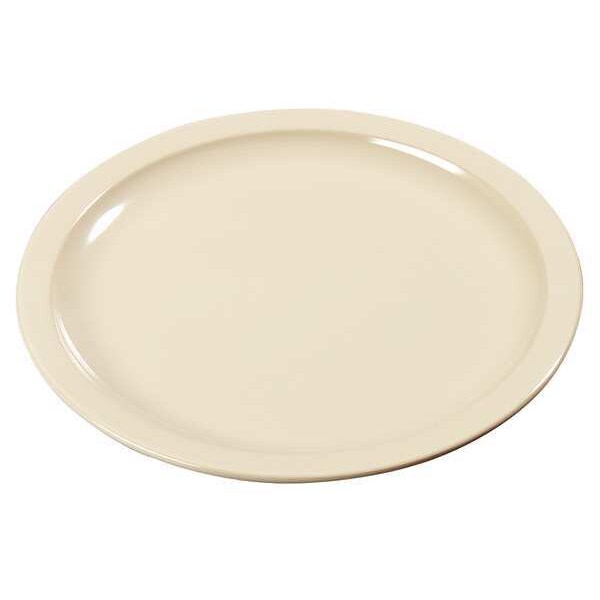 Carlisle Foodservice Pie Plate, 6-1/2", Polycarbonate Tan PK48 - KL204GR25
