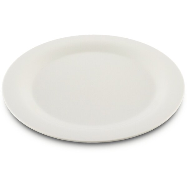 Carlisle Foodservice Narrow Rim Dinner Plate, 10.5", Bone, PK12 - 3300242