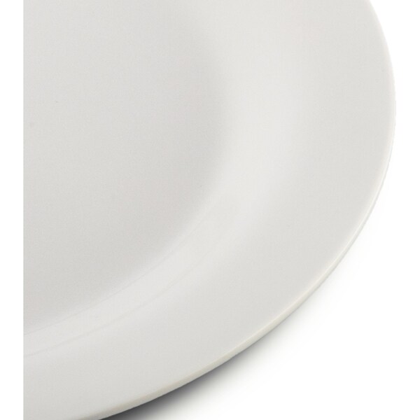 Carlisle Foodservice Narrow Rim Dinner Plate, 10.5", Bone, PK12 - 3300242