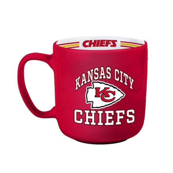 Logo Brands Kansas City Chiefs 15oz Stripe Mug - 616-C15SM