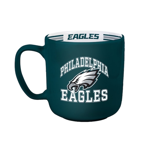 Logo Brands Philadelphia Eagles 15oz Stripe Mug - 624-C15SM