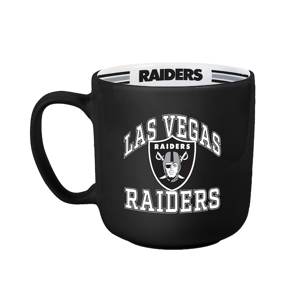 Logo Brands Las Vegas Raiders 15oz Stripe Mug - 623-C15SM