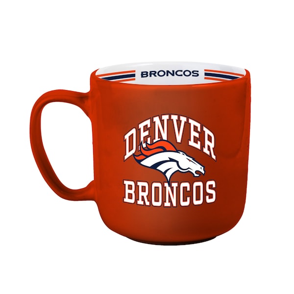 Logo Brands Denver Broncos 15oz Stripe Mug - 610-C15SM