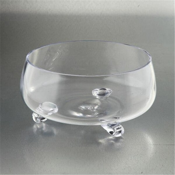 Diamond Star Diamond Star 64097 5 x 10.5 in. Footed Bowl; Clear - 64097