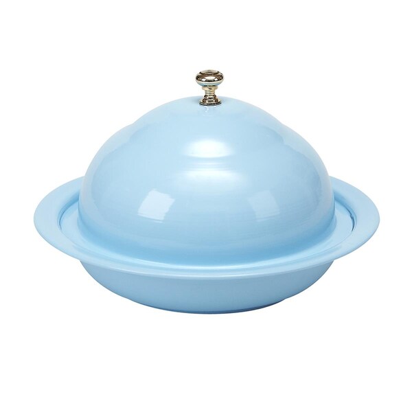 American Granby Vento 8.25 in. Turquoise Covered Bowl - 9110-6