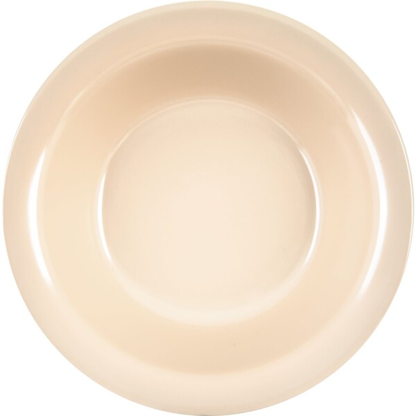 Carlisle Foodservice Melamine Rim Fruit Bowl, 5 oz., Tan, PK48 - KL80025
