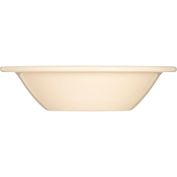 Carlisle Foodservice Melamine Rim Fruit Bowl, 5 oz., Tan, PK48 - KL80025